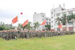 #广州电商学校# 2019级新生军训成果汇报暨表彰大